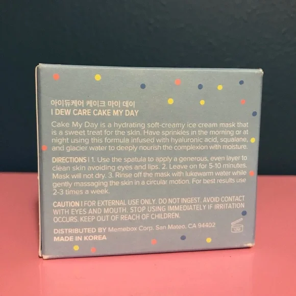 I Dew Care- Matcha Mood and Cake My Day Masks 💕 - Picture 6 of 6